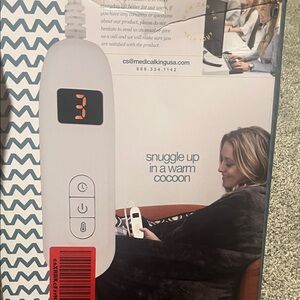 Gray Electric Heating Pad